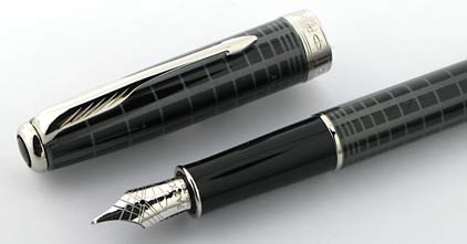 Stylo plume Sonnet laqué gris intense attributs palladiés de Parker - photo 4