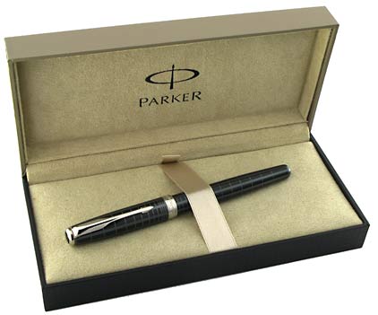 Stylo plume Sonnet laqué gris intense attributs palladiés de Parker - photo 7