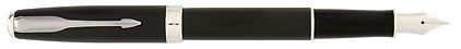 Stylo plume Sonnet noir mat attributs palladiés de Parker, cliquez pour plus de d�tails sur ce stylo...