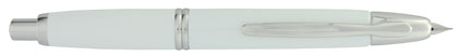 Stylo plume Blanc de la gamme Capless Rhodium de Pilot, cliquez pour plus de d�tails sur ce stylo...