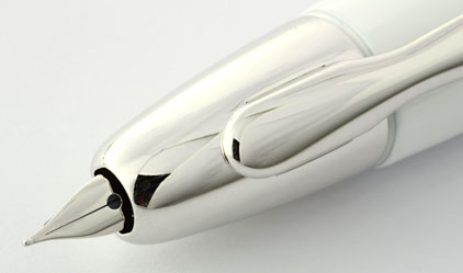 Stylo plume Blanc de la gamme Capless Rhodium de Pilot - photo 2