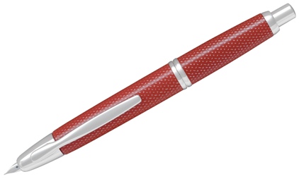 Stylo plume Capless graphite rouge de Pilot - photo.