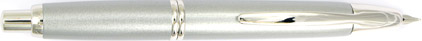 Stylo plume Acier de la gamme Capless Rhodium de Pilot, cliquez pour plus de d�tails sur ce stylo...