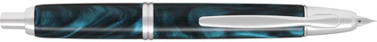 Stylo plume vert turquoise de la gamme Capless SE de Pilot, cliquez pour plus de d�tails sur ce stylo...