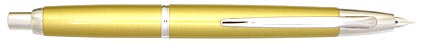 Stylo plume Blanc Décimo Jaune d'or Rhodium de Pilot