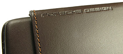 Etui-fourreau P’3190 en cuir brun moka pour 2 stylos Porsche Design - photo 3