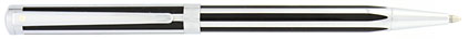 Stylo bille rayé noir chromé Intensity de Sheaffer