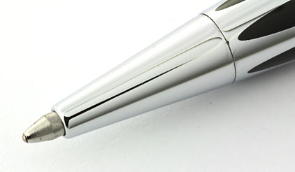 Stylo bille rayé noir chromé Intensity de Sheaffer - photo 2