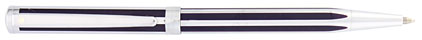 Stylo bille rayé violet chromé Intensity de Sheaffer