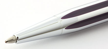 Stylo bille rayé violet chromé Intensity de Sheaffer - photo 2