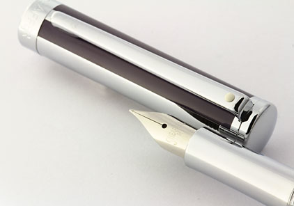Stylo plume rayé violet chromé Intensity de Sheaffer - photo 5