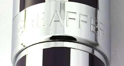 Stylo plume rayé violet chromé Intensity de Sheaffer - photo 6