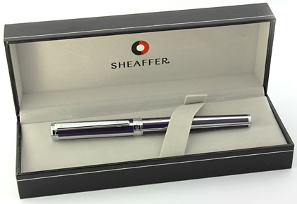 Stylo plume rayé violet chromé Intensity de Sheaffer - photo 7