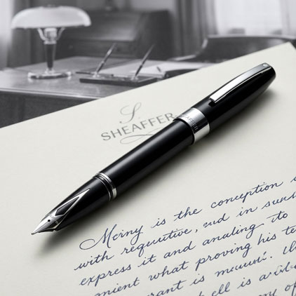 Stylo plume Legacy black chrome de Sheaffer - photo.