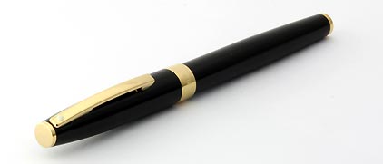 Stylo plume noir brillant attributs dorés Sagaris de Sheaffer - photo 4