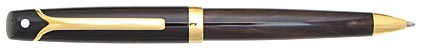 Stylo bille Valor™TM Ambre attributs plaqués or de Scheaffer®
