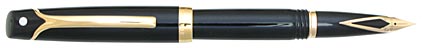 Stylo plume Valor™TM Noir attributs plaqués or de Scheaffer®
