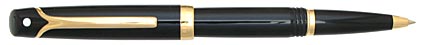 Roller Valor™TM Noir attributs plaqués or de Scheaffer®