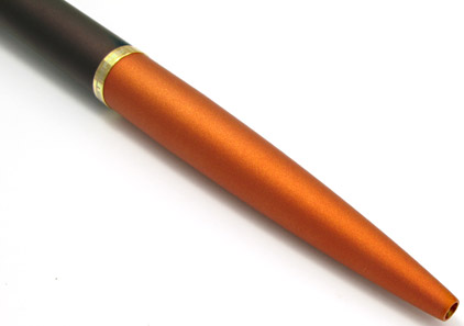 Stylo bille Noa Prune et orange de Stypen - photo.