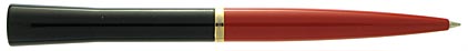 Stylo bille Noa Red and Black haut noir de Stypen