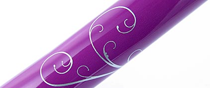 Stylo bille Noa Tatoo haut violet de Stypen - photo 3