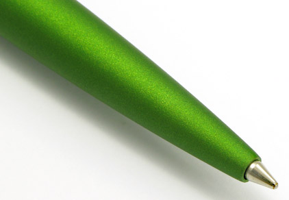 Stylo bille Noa Prune et vert de Stypen - photo.