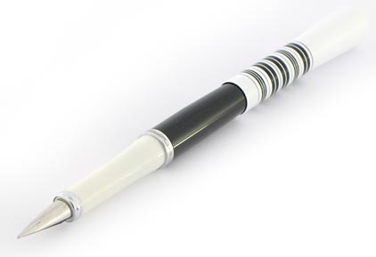 Parure Noa Blanc Noir de Stypen - photo.