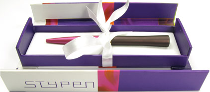 Stylo plume Noa Prune et fuchsia de Stypen - photo.