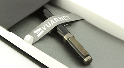Stylo bille laqué noir Everest de Vuarnet - photo 4