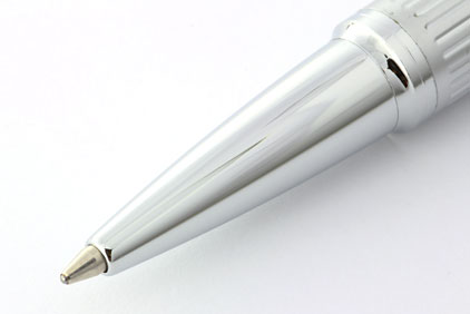 Stylo bille satiné chromé Everest de Vuarnet - photo 2