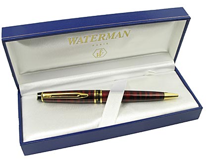 Stylo bille Expert Dune rouge attributs dorés de Waterman - photo 4