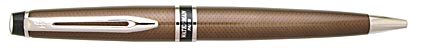 Stylo bille Expert Smart Brown attributs chromés de Waterman