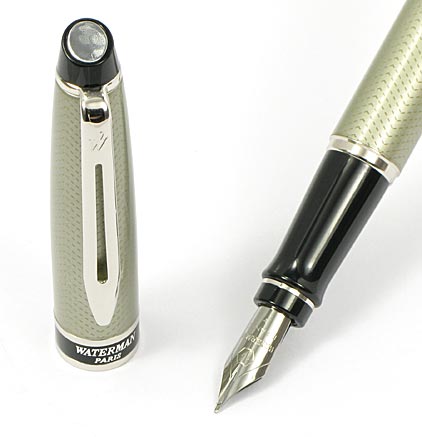 Stylo plume Expert Smart Silver attributs chromés de Waterman - photo 2