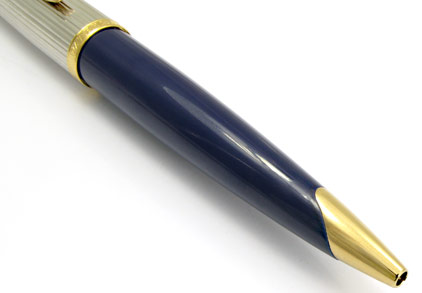 Stylo bille Carène DeLuxe Bleu de Waterman - photo 2
