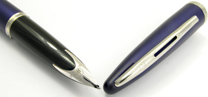 Stylo plume Carène Bleu Outremer de Waterman  - photo 4