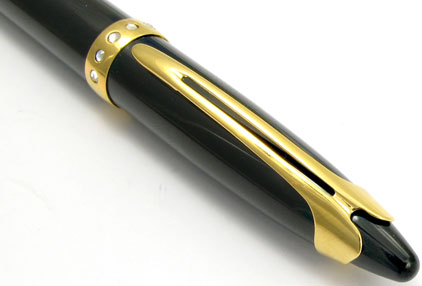 Lot De 3 Stylos Waterman (plume, Bille, Feutre) Laque Noir Or 18 Carats - Neuf Sans Emballage