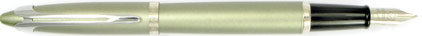 Stylo plume Ici & là Vert tilleul attributs chromés de Waterman