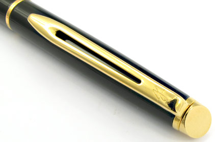 Stylo bille Hémisphère Noir de mars attributs dorés de Waterman - photo 3