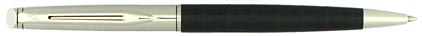 Stylo bille Hémisphère Moonlight Silky noire mate soyeuse de Waterman