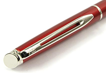Stylo bille Hémisphère Comet Red attributs chromés de Waterman - photo 3