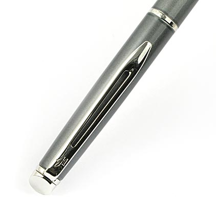 Stylo bille Hémisphère satiné gris attributs chromés de Waterman - photo 3