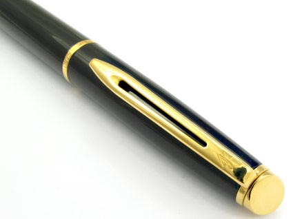 Stylo plume Hémisphère Noir de mars attributs dorés de Waterman - photo 2