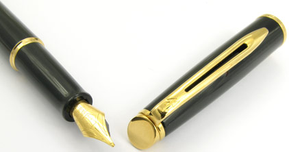 Stylo plume Hémisphère Noir de mars attributs dorés de Waterman - photo 4