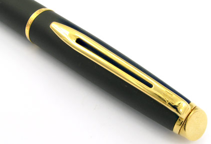 Stylo plume Hémisphère Noir mat attributs dorés de Waterman - photo 3