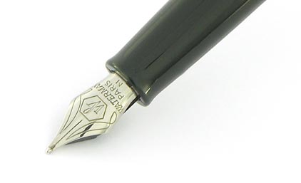 stylo plume Hémisphère Moonlight Satin laque noire de Waterman - photo 4