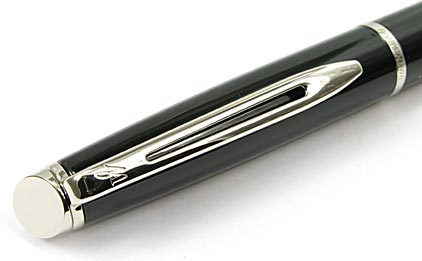 Stylo plume Hémisphère laqué noir attributs chromés de Waterman - photo 3