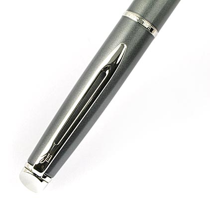 Stylo plume Hémisphère satiné gris attributs chromés de Waterman - photo 4