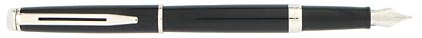 Stylo plume Hémisphère laqué noir attributs palladiés de Waterman, cliquez pour plus de d�tails sur ce stylo...