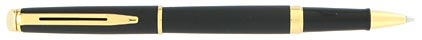 Roller Hémisphère noir mat attributs dorés de Waterman, cliquez pour plus de d�tails sur ce stylo...
